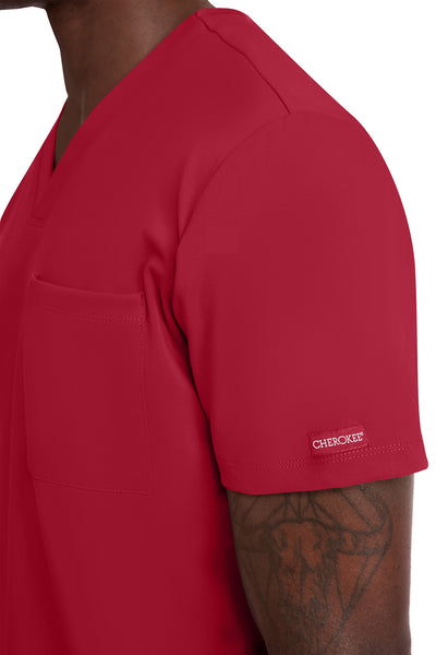 CK834 Cherokee Achieve Super Stretch Men 1-Pocket Tuck-In Top (XS - 5XL)