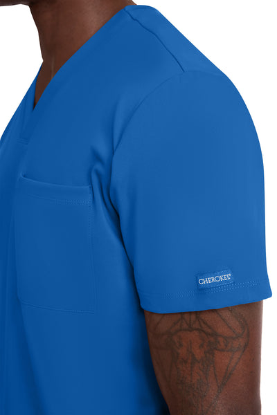 CK834 Cherokee Achieve Super Stretch Men 1-Pocket Tuck-In Top (XS - 5XL)