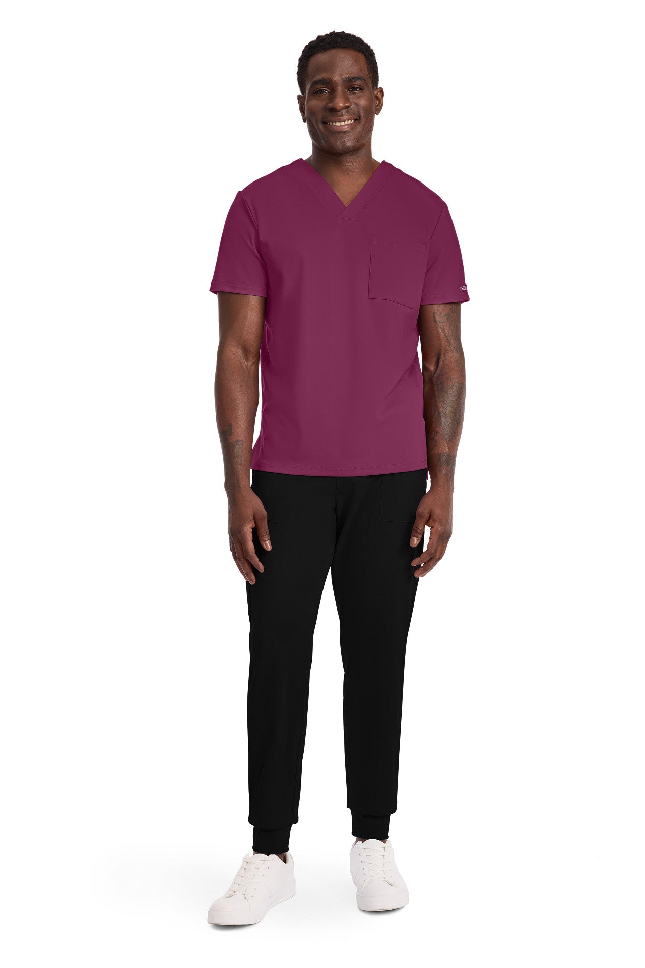 CK834 Cherokee Achieve Super Stretch Men 1-Pocket Tuck-In Top (XS - 5XL)