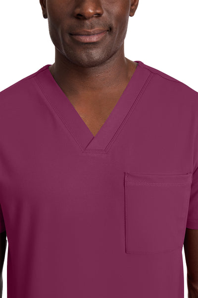 CK834 Cherokee Achieve Super Stretch Men 1-Pocket Tuck-In Top (XS - 5XL)