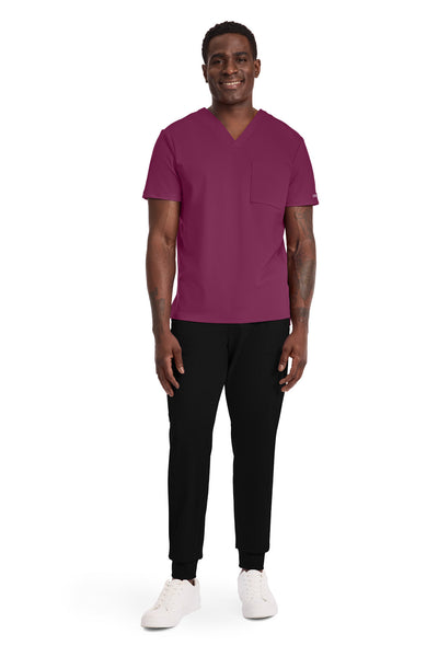 CK834 Cherokee Achieve Super Stretch Men 1-Pocket Tuck-In Top (XS - 5XL)