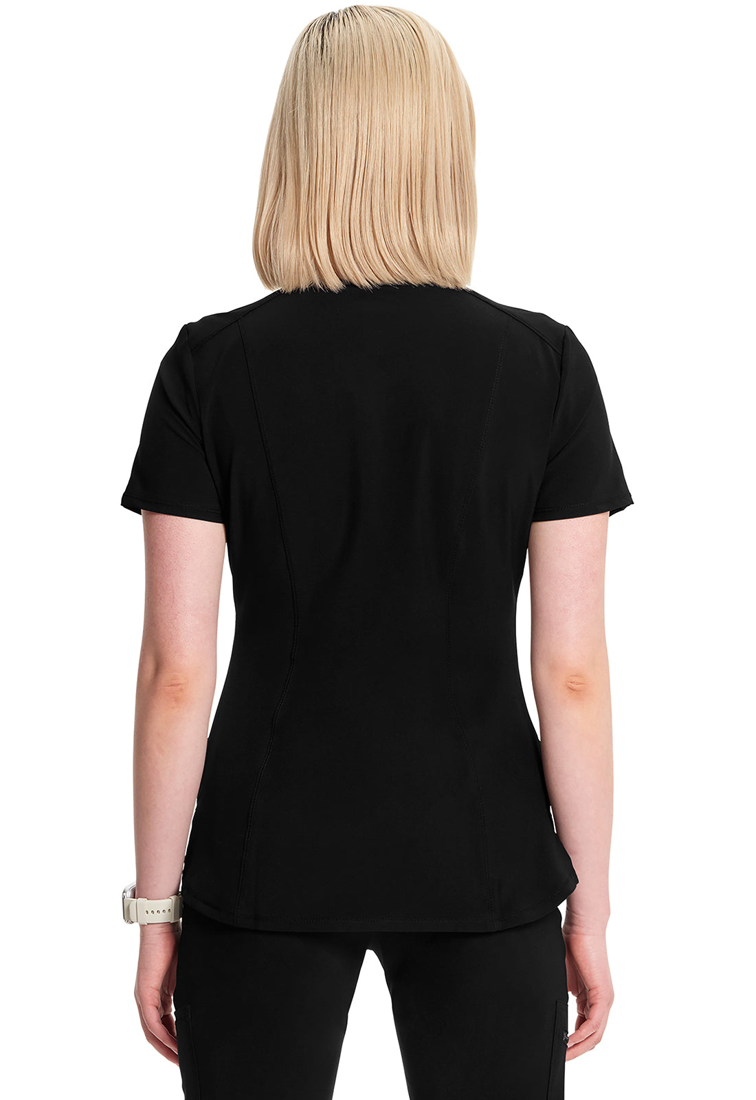 CK865A Cherokee Antimicrobial Infinity V-Neck Top (XXS - 5XL)