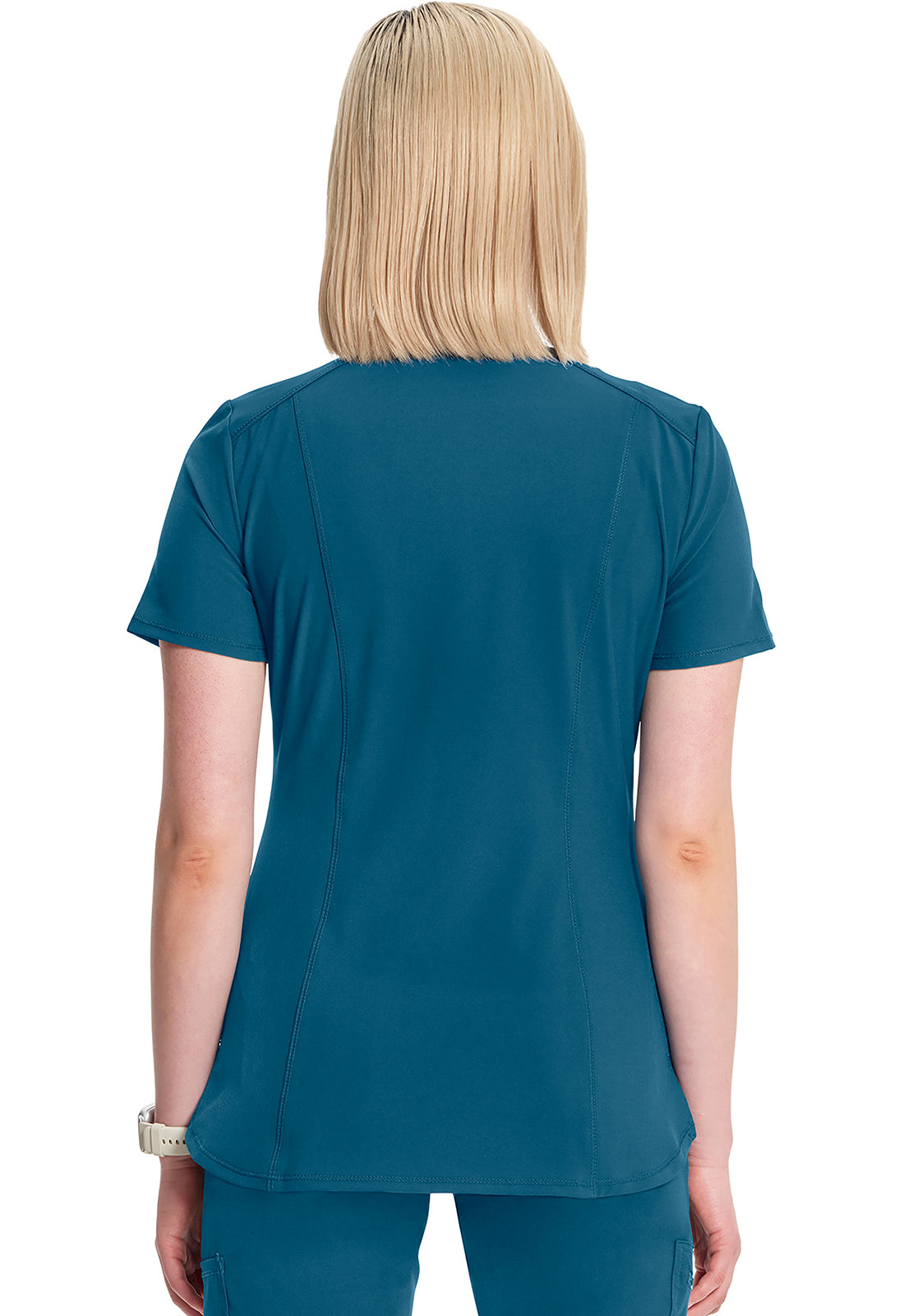 CK865A Cherokee Antimicrobial Infinity V-Neck Top (XXS - 5XL)