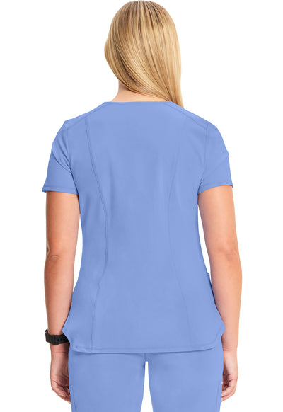 CK865A Cherokee Antimicrobial Infinity V-Neck Top (XXS - 5XL)