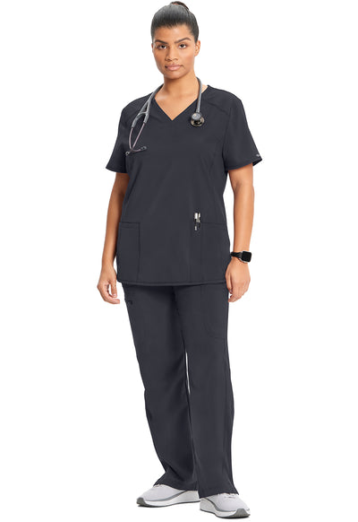 CK865A Cherokee Antimicrobial Infinity V-Neck Top (XXS - 5XL)