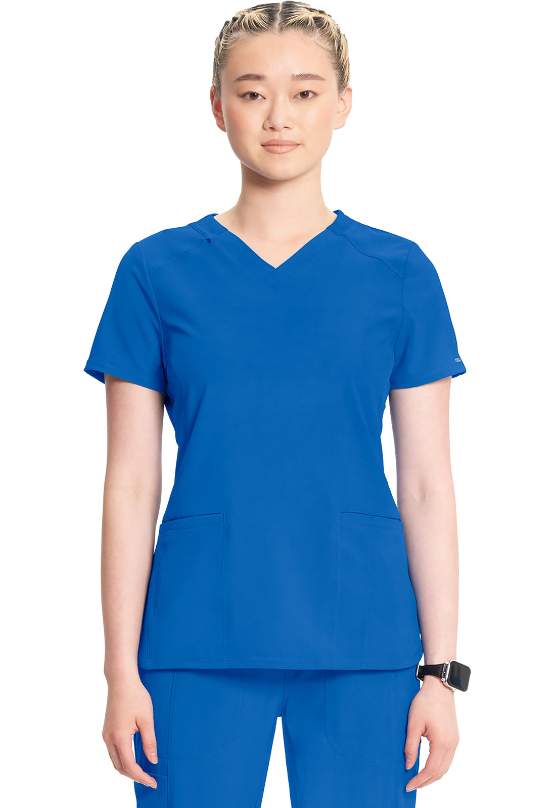 CK865A Cherokee Antimicrobial Infinity V-Neck Top (XXS - 5XL)