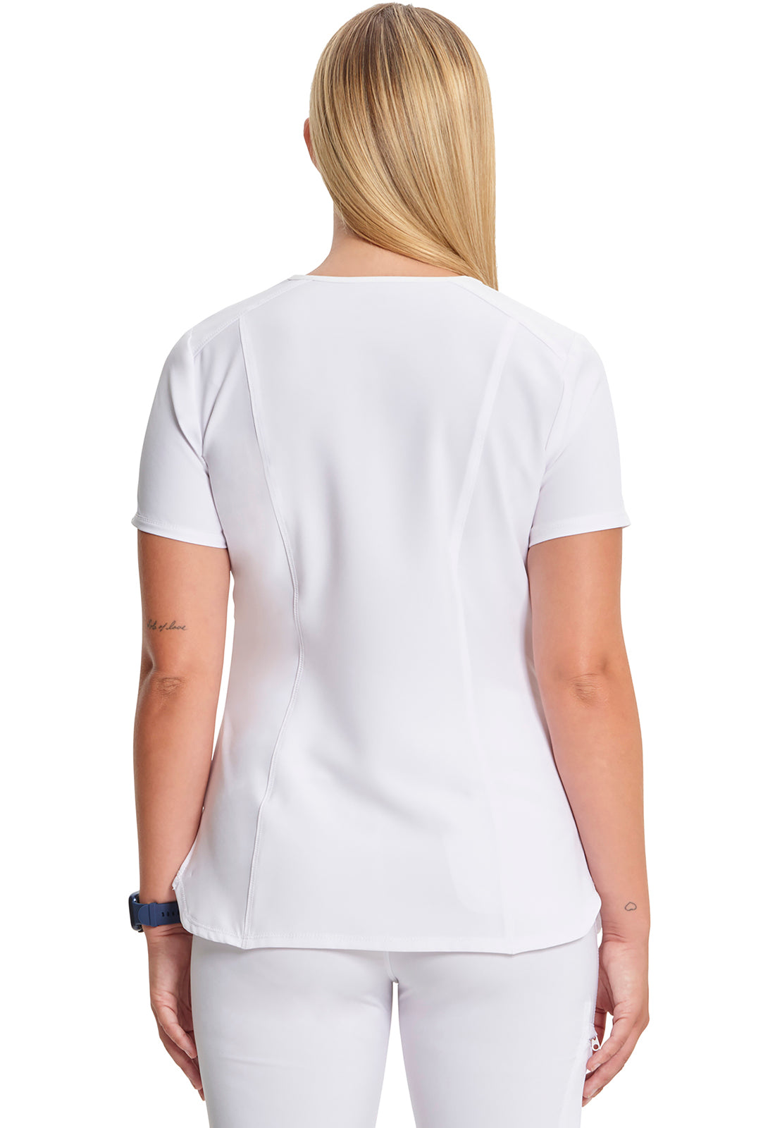 CK865A Cherokee Antimicrobial Infinity V-Neck Top (XXS - 5XL)