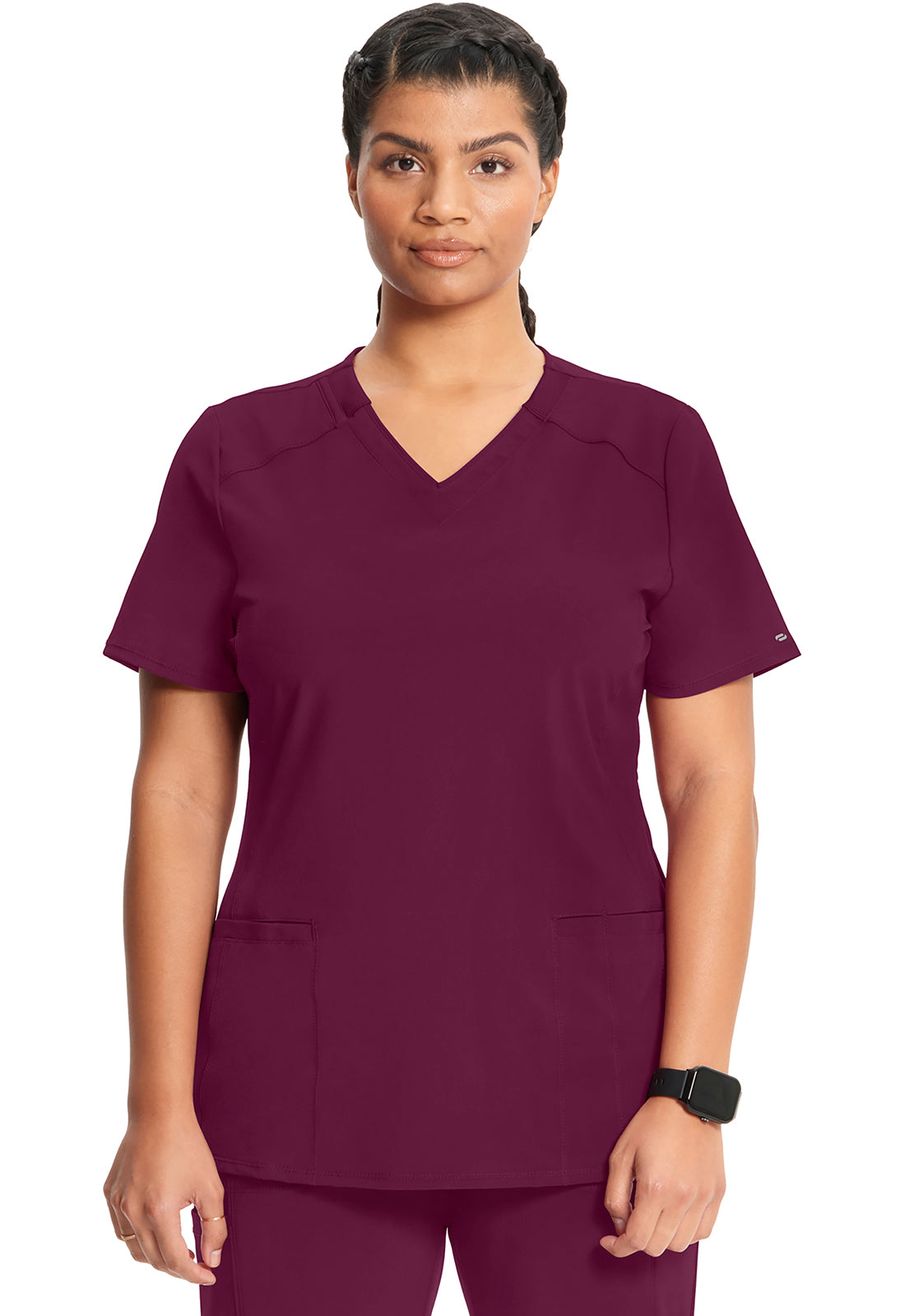 CK865A Cherokee Antimicrobial Infinity V-Neck Top (XXS - 5XL)