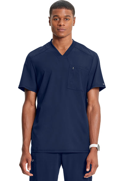 CK910A Cherokee Infinity Men Scrub Top - Certainty Antimicrobial Stretch (XS - 5XL)