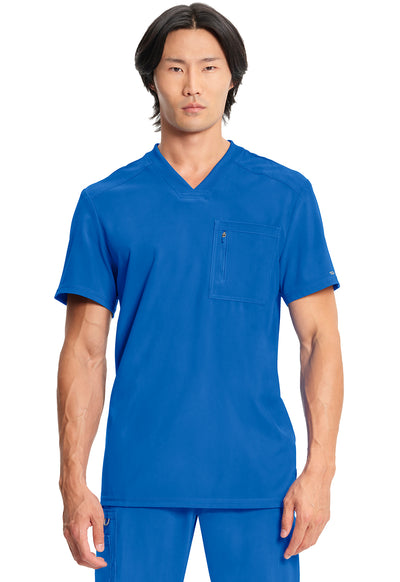 CK910A Cherokee Infinity Men Scrub Top - Certainty Antimicrobial Stretch (XS - 5XL)