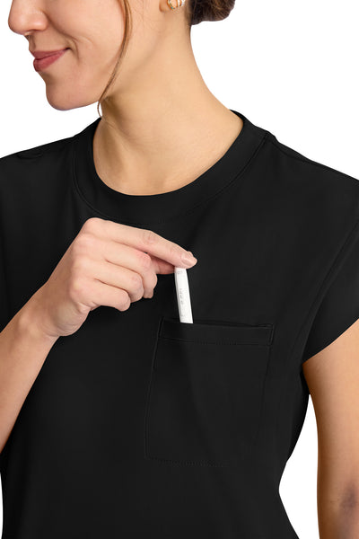 CK936 Cherokee Achieve Super Stretch 1-Pocket Crew Neck Top (XXS - 5XL)