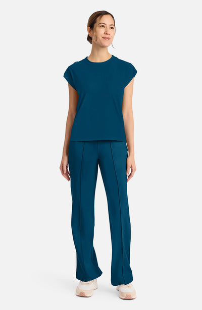 CK936 Cherokee Achieve Super Stretch 1-Pocket Crew Neck Top (XXS - 5XL)