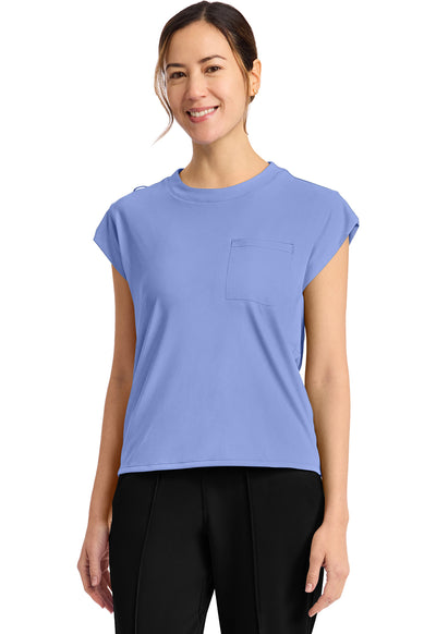 CK936 Cherokee Achieve Super Stretch 1-Pocket Crew Neck Top (XXS - 5XL)