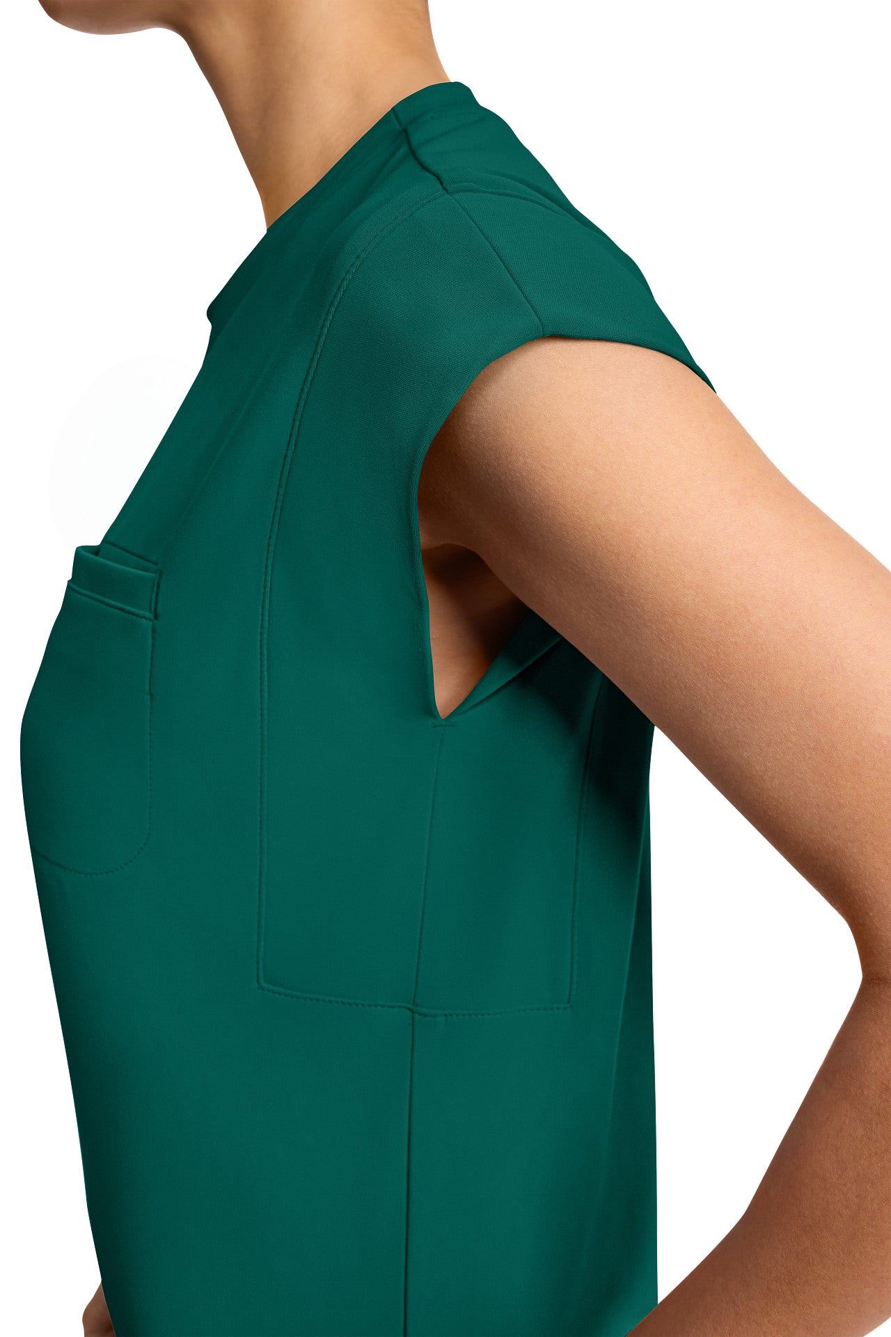 CK936 Cherokee Achieve Super Stretch 1-Pocket Crew Neck Top (XXS - 5XL)