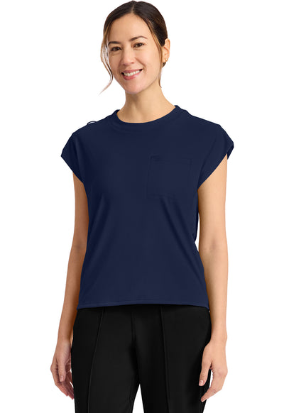 CK936 Cherokee Achieve Super Stretch 1-Pocket Crew Neck Top (XXS - 5XL)
