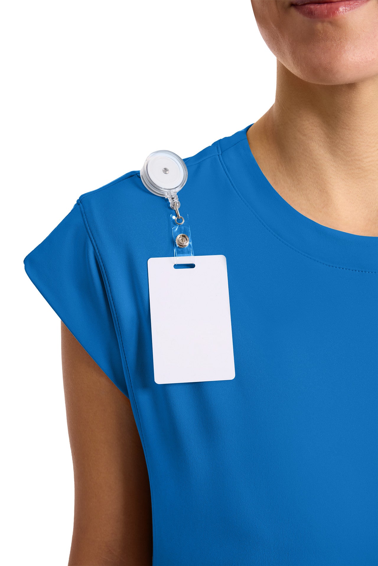 CK936 Cherokee Achieve Super Stretch 1-Pocket Crew Neck Top (XXS - 5XL)