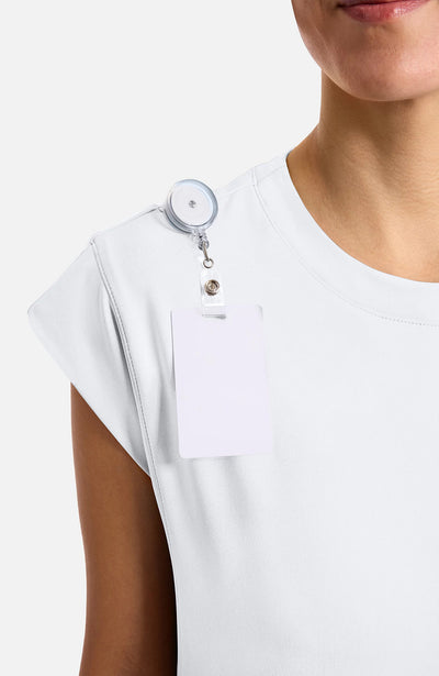 CK936 Cherokee Achieve Super Stretch 1-Pocket Crew Neck Top (XXS - 5XL)