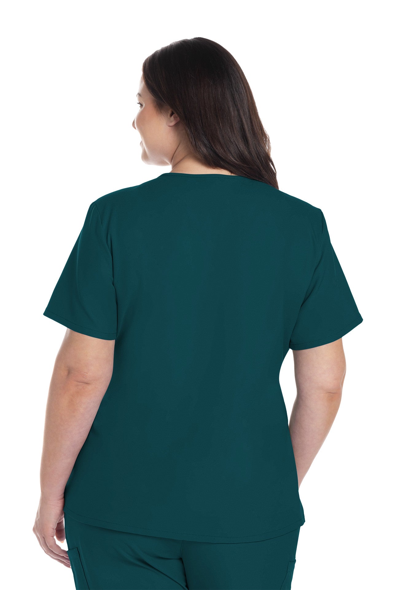CK953 Cherokee Workwear Ultra Women 2 Pockets V-Neck Top (XXS - 5XL)