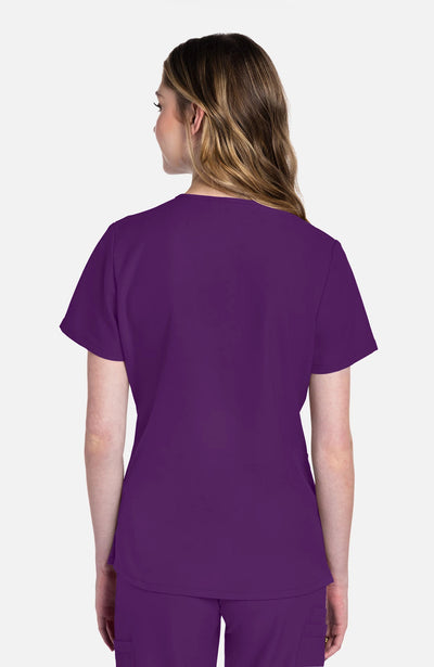CK953 Cherokee Workwear Ultra Women 2 Pockets V-Neck Top (XXS - 5XL)
