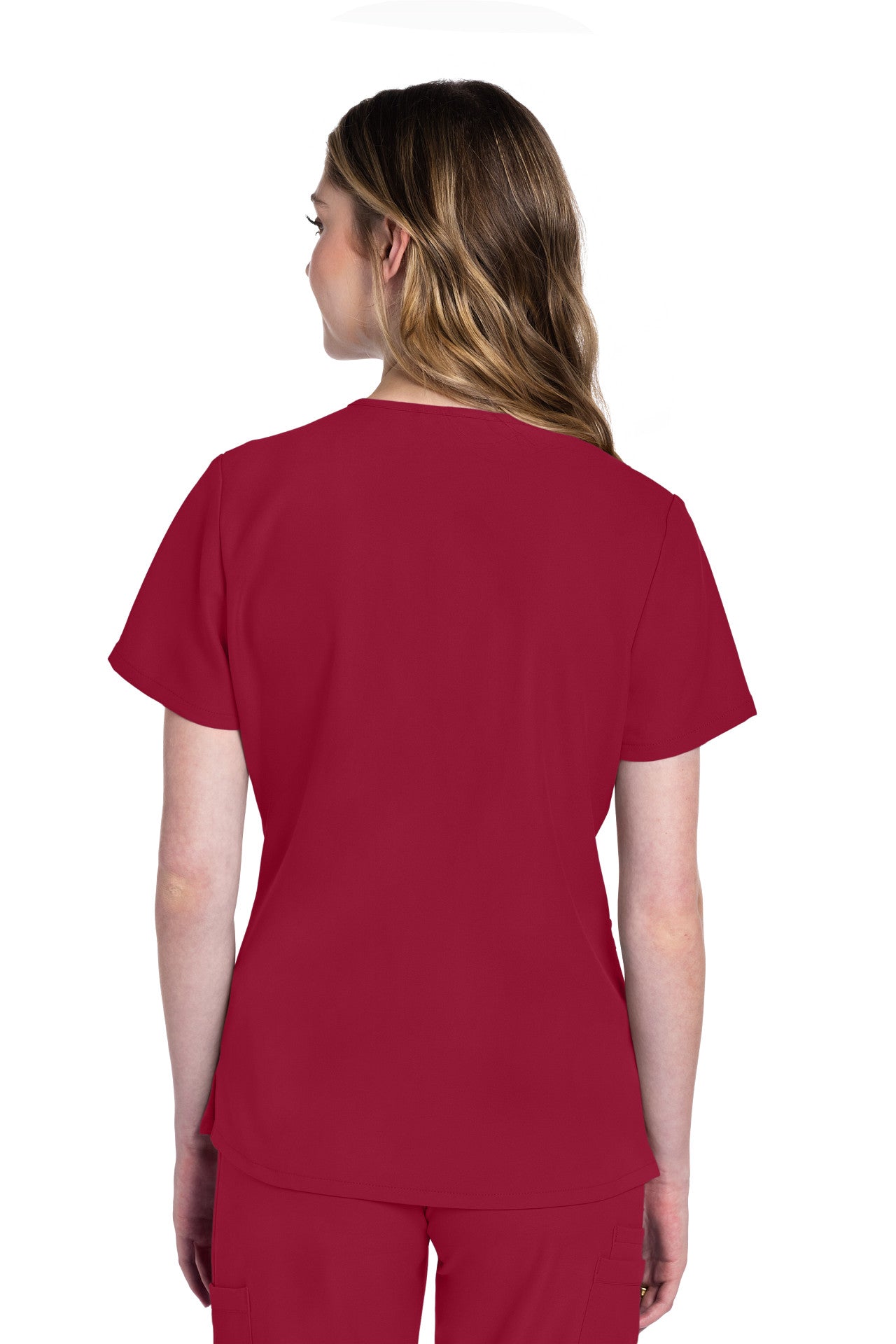 CK953 Cherokee Workwear Ultra Women 2 Pockets V-Neck Top (XXS - 5XL)