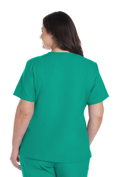 CK953 Cherokee Workwear Ultra Women 2 Pockets V-Neck Top (XXS - 5XL)