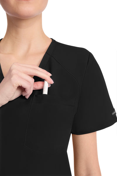 CK954A Cherokee Workwear Ultra Women Tuck-in V-Neck (XS - 3XL)
