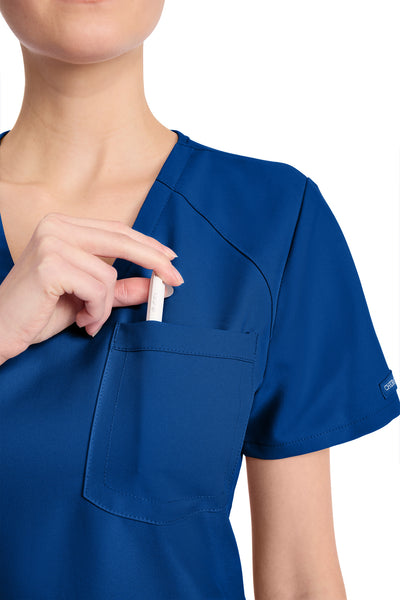 CK954A Cherokee Workwear Ultra Women Tuck-in V-Neck (XS - 3XL)