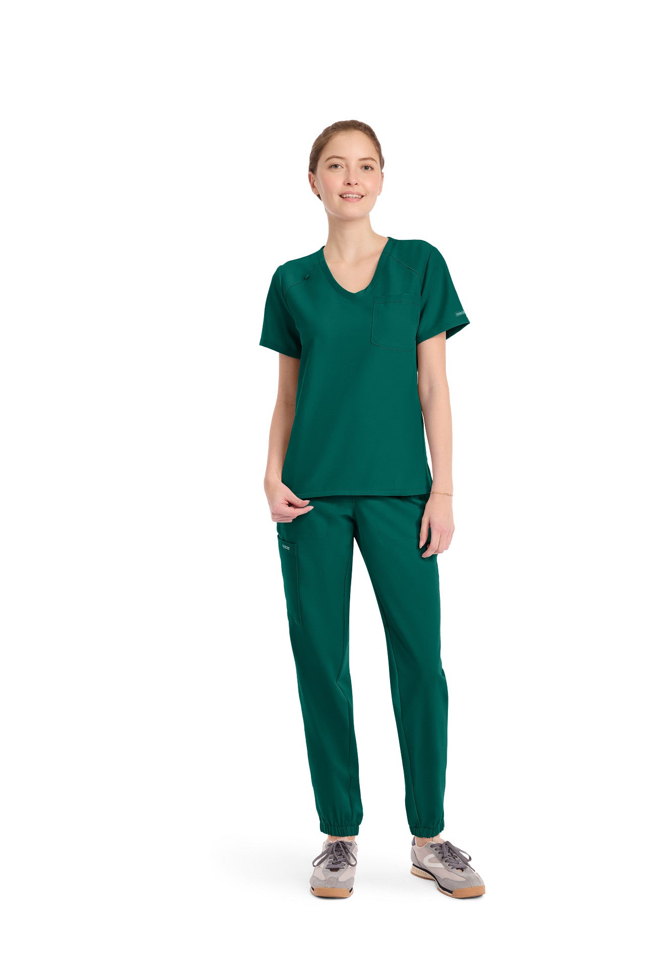 CK954A Cherokee Workwear Ultra Women Tuck-in V-Neck (XS - 3XL)