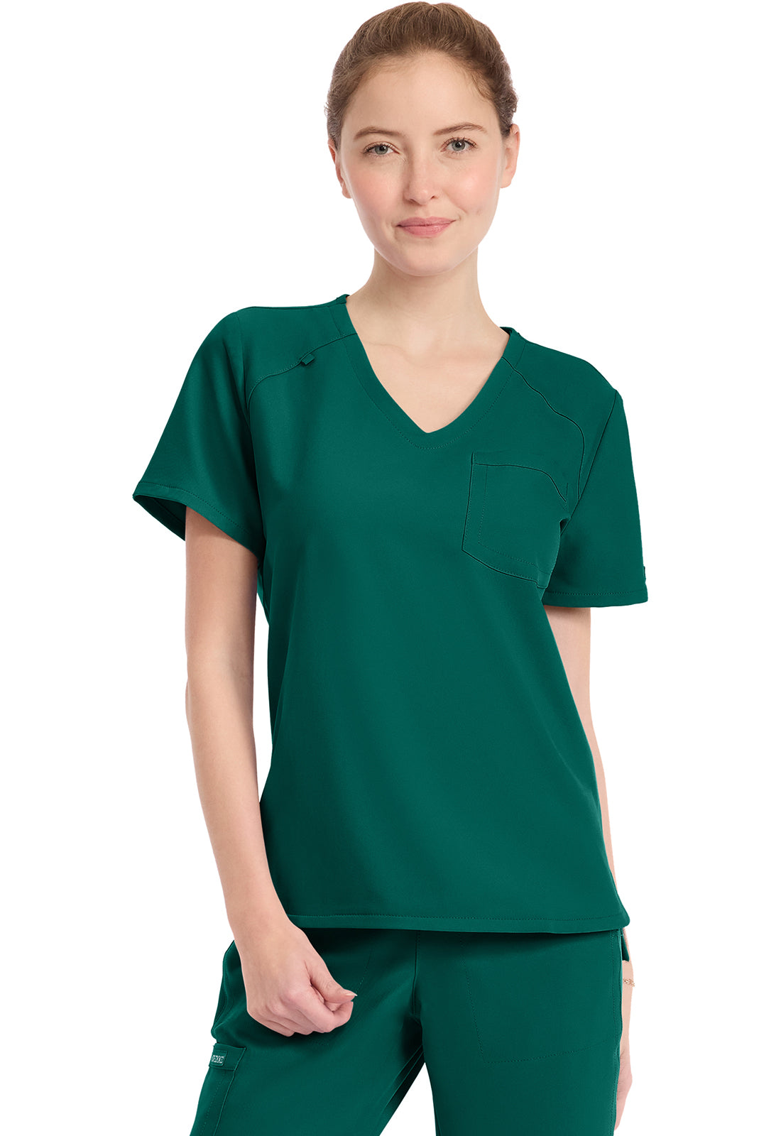 CK954A Cherokee Workwear Ultra Women Tuck-in V-Neck (XS - 3XL)