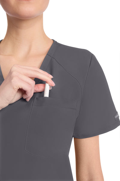 CK954A Cherokee Workwear Ultra Women Tuck-in V-Neck (XS - 3XL)