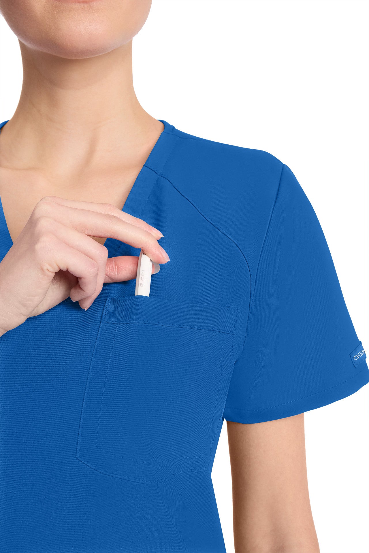 CK954A Cherokee Workwear Ultra Women Tuck-in V-Neck (XS - 3XL)
