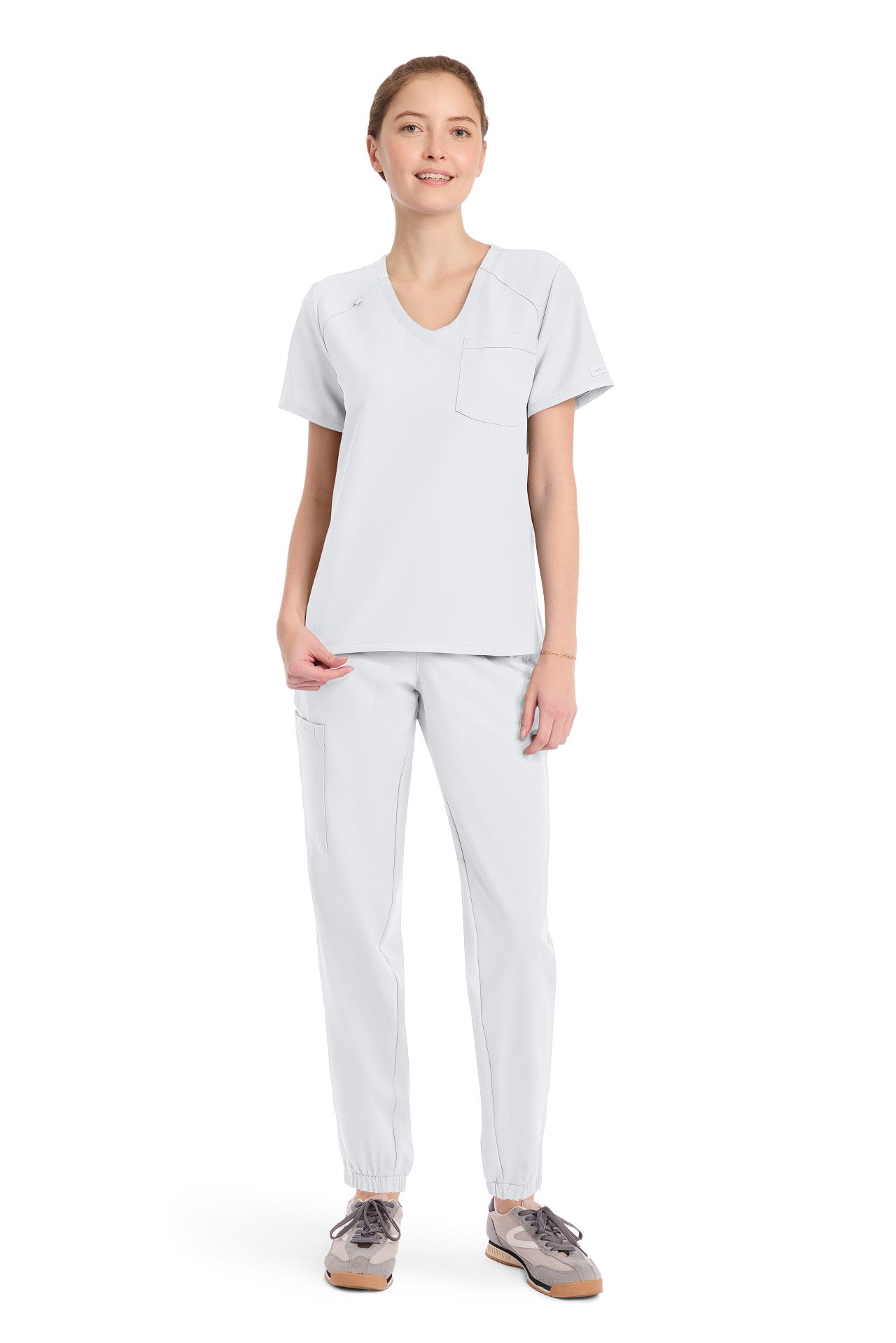 CK954A Cherokee Workwear Ultra Women Tuck-in V-Neck (XS - 3XL)