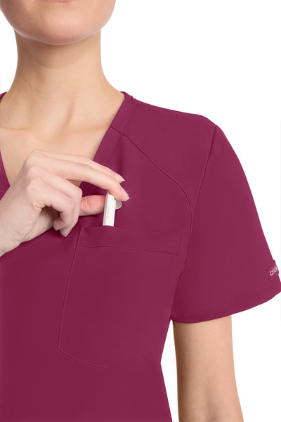 CK954A Cherokee Workwear Ultra Women Tuck-in V-Neck (XS - 3XL)