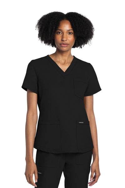 CK961A Cherokee Workwear Ultra Women 3 Pockets V-Neck Top (XXS - 5XL)