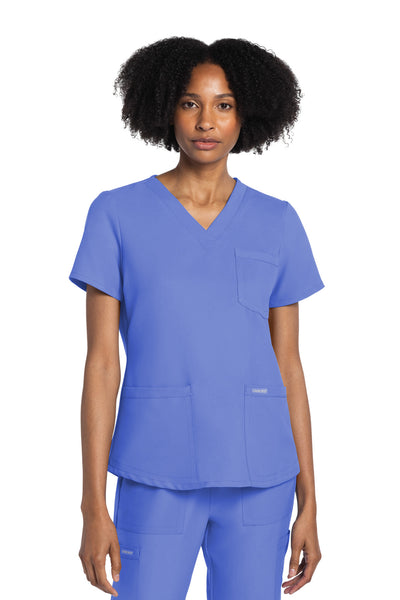 CK961A Cherokee Workwear Ultra Women 3 Pockets V-Neck Top (XXS - 5XL)