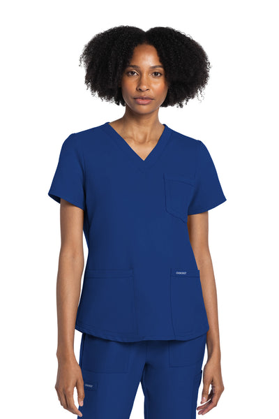 CK961A Cherokee Workwear Ultra Women 3 Pockets V-Neck Top (XXS - 5XL)