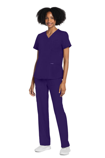 CK961A Cherokee Workwear Ultra Women 3 Pockets V-Neck Top (XXS - 5XL)