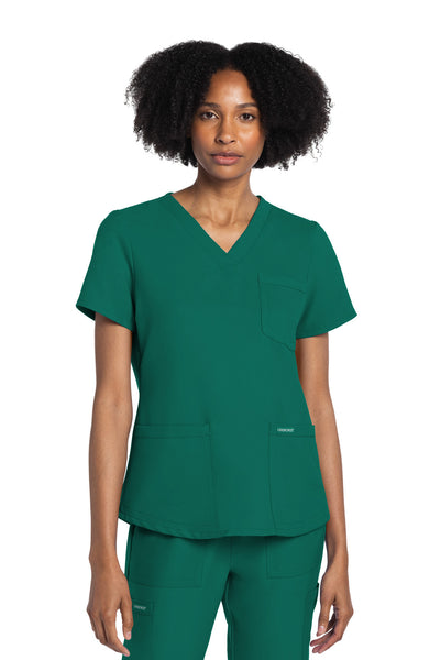 CK961A Cherokee Workwear Ultra Women 3 Pockets V-Neck Top (XXS - 5XL)