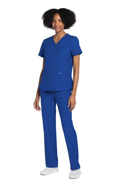 CK961A Cherokee Workwear Ultra Women 3 Pockets V-Neck Top (XXS - 5XL)
