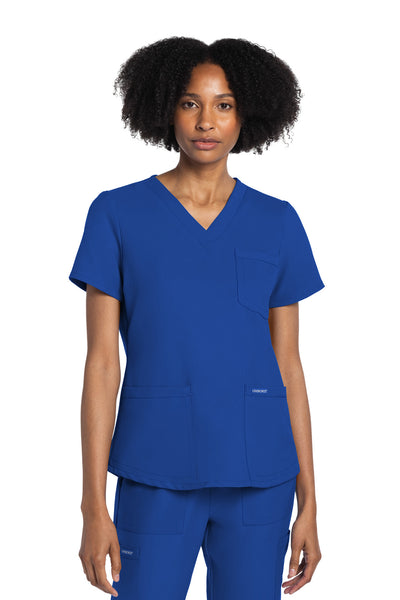 CK961A Cherokee Workwear Ultra Women 3 Pockets V-Neck Top (XXS - 5XL)