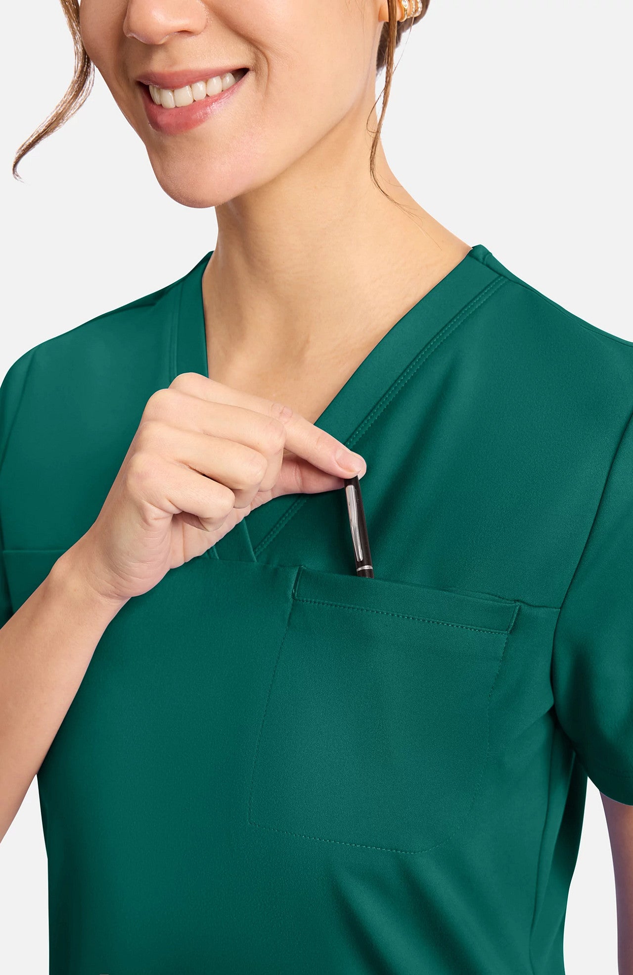 CK963 Cherokee Achieve Super Stretch Tuck in Top (XXS - 5XL)