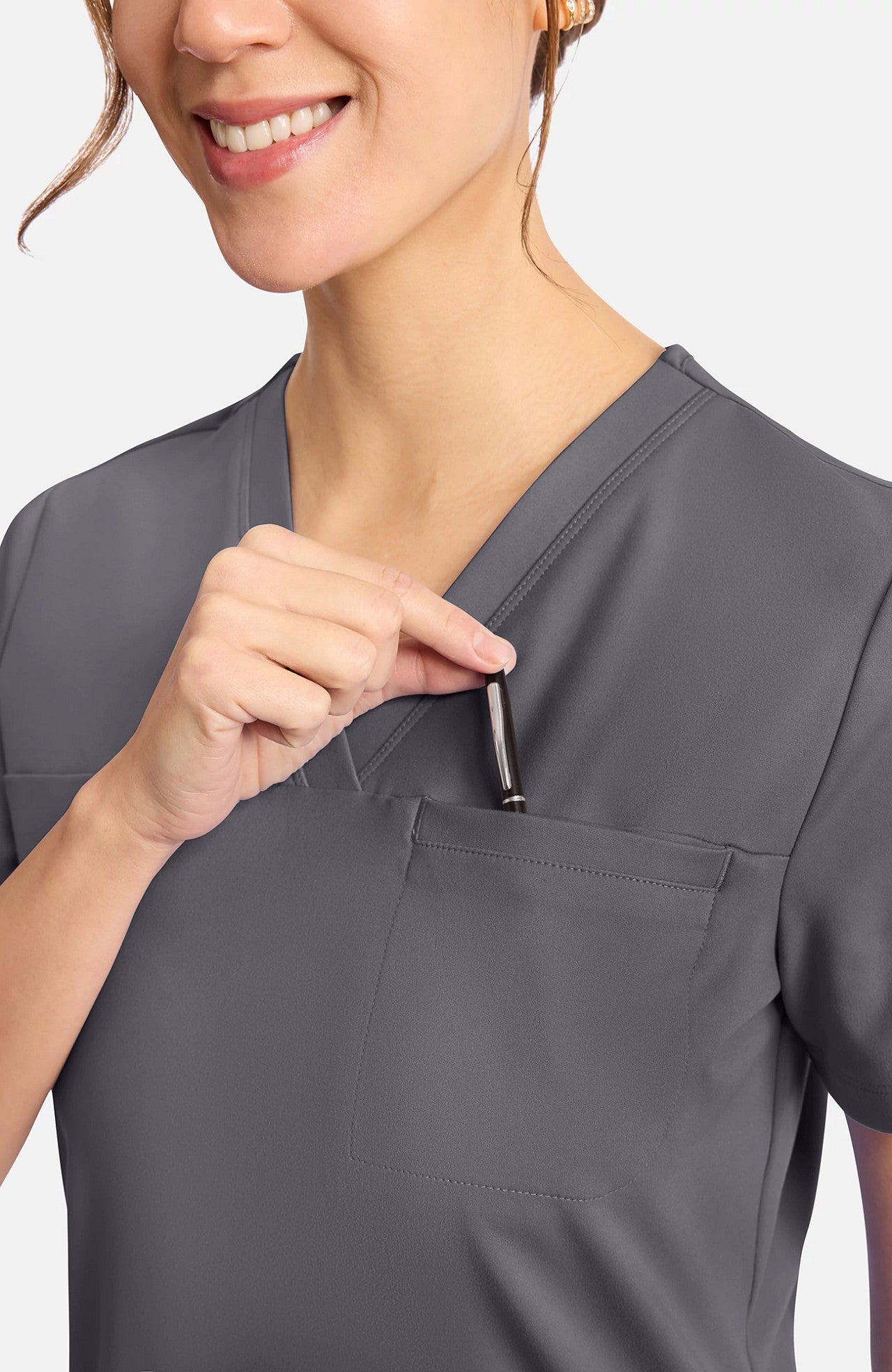 CK963 Cherokee Achieve Super Stretch Tuck in Top (XXS - 5XL)