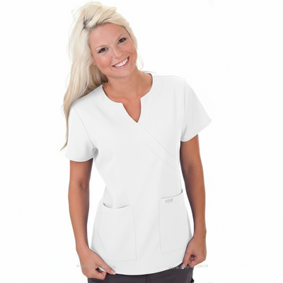 E511T Excel 4-Way Stretch Slim Fit Comfort Scrub Top Stretch (XXS - 2XL)