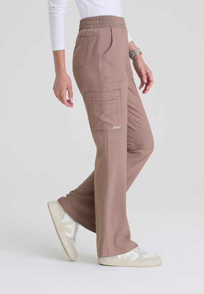 GSSP729 Grey's Anatomy Scrub Evolve Sky Scrub Flare Pants (XXS - 5XL)