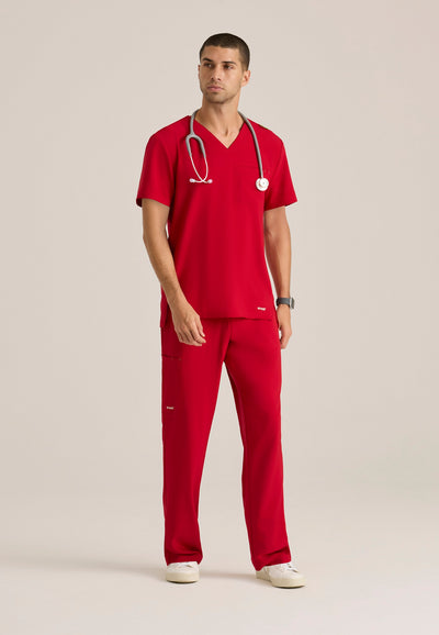GSST179 Grey's Anatomy Scrub Evolve Journey Tuck-In Men Scrub Top (XS - 5XL)