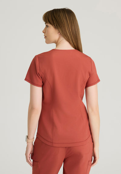 GSST180 Grey's Anatomy Scrub Evolve Rhythm 2 Pockets Scrub Top (XXS - 5XL)