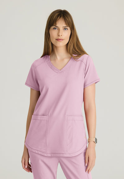 GSST180 Grey's Anatomy Scrub Evolve Rhythm 2 Pockets Scrub Top (XXS - 5XL)