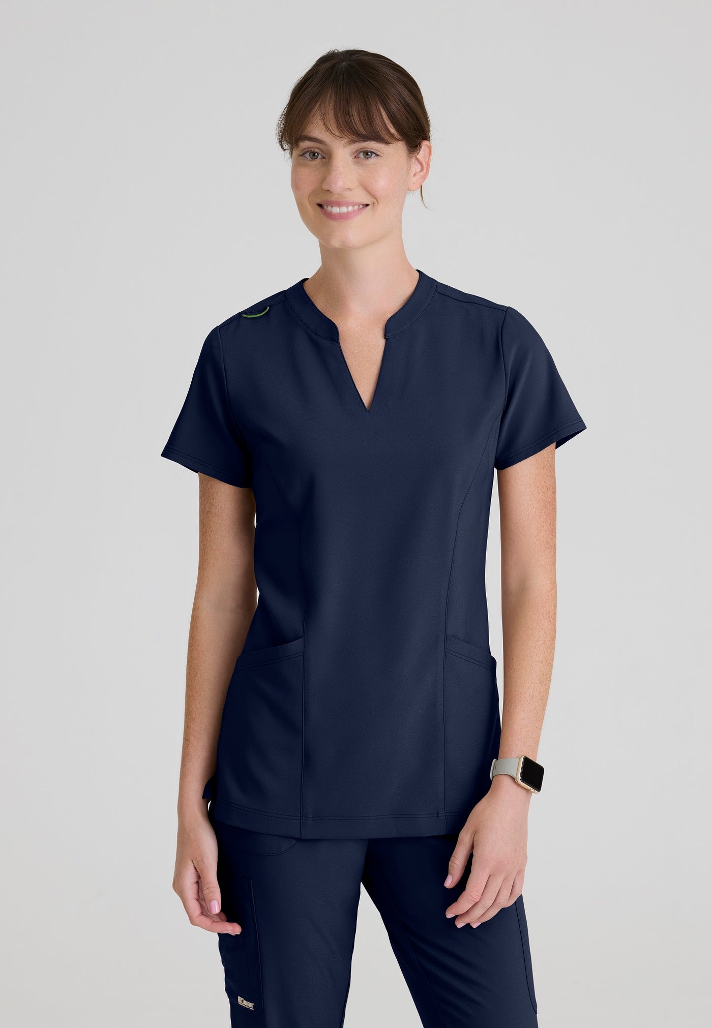 GSST298 Grey's Anatomy Scrub Evolve Sky Scrub Top (XXS - 5XL)