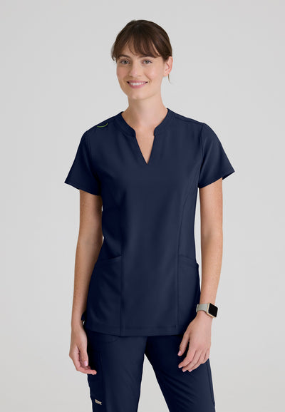 GSST298 Grey's Anatomy Scrub Evolve Sky Scrub Top (XXS - 5XL)