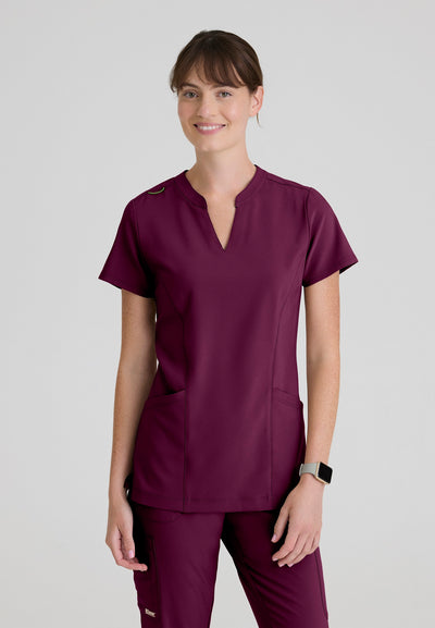 GSST298 Grey's Anatomy Scrub Evolve Sky Scrub Top (XXS - 5XL)